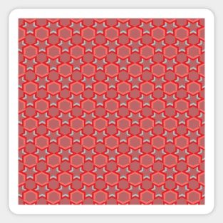 Pattern Geometry Star Sticker